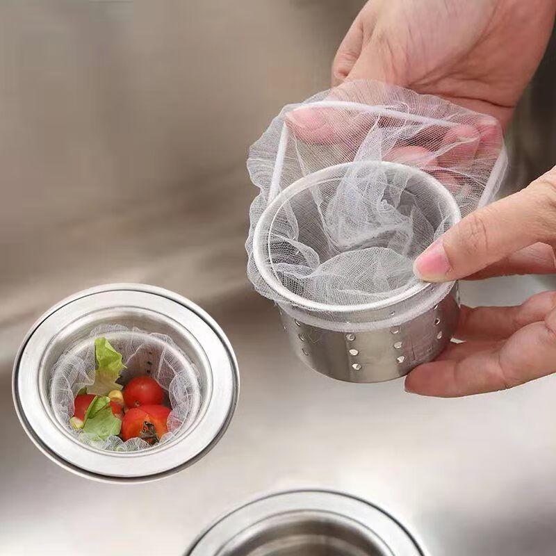 

Disposable Kitchen Sink Drain Strainer Mesh Bags