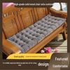 Solid Wood All-Season Thickened Rosewood Sofa Cushion for 1-4 Persons