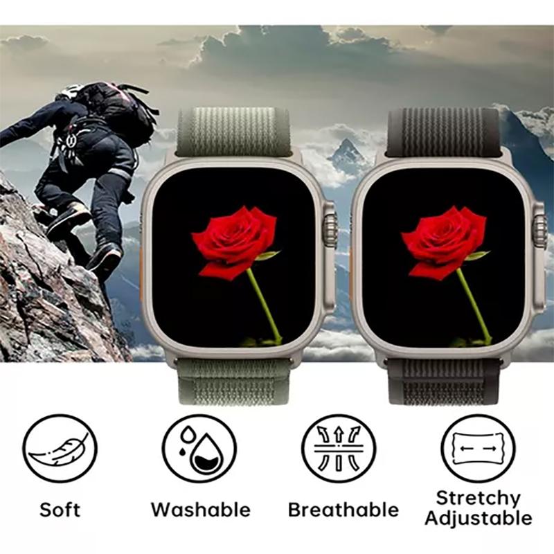 Trail Loop strap For Apple Watch ultra 3 2 bands 49mm 40mm 44mm 46mm 45mm 41mm 42mm correa Bracelet iWatch Series 10 9 8 7 SE 11