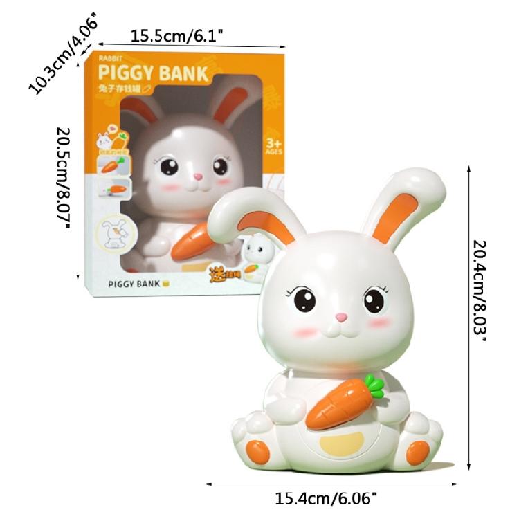 Cute Rabbit Piggy Bank 2023 Chinese Rabbit Year Party Gift