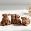 Yak Animal Silicone Molds Food Grade Silicone Mould for Resin Casting Handmade Soap Making Candle Gypsum Statue Ornament
