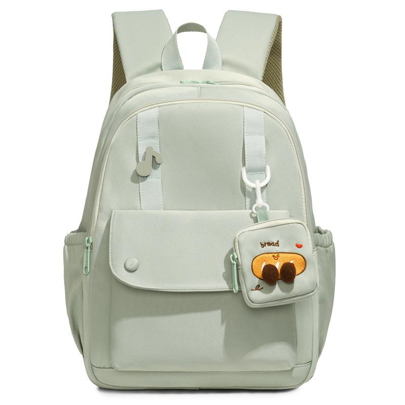 Schoolbag new casual schoolbag junior high school student high school student light commuter backpack women's high value large capacity outdoor