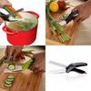 Multipurpose Stainless Steel Kitchen Scissors With Cutting Board Perfect For Vegetables And Baby Food