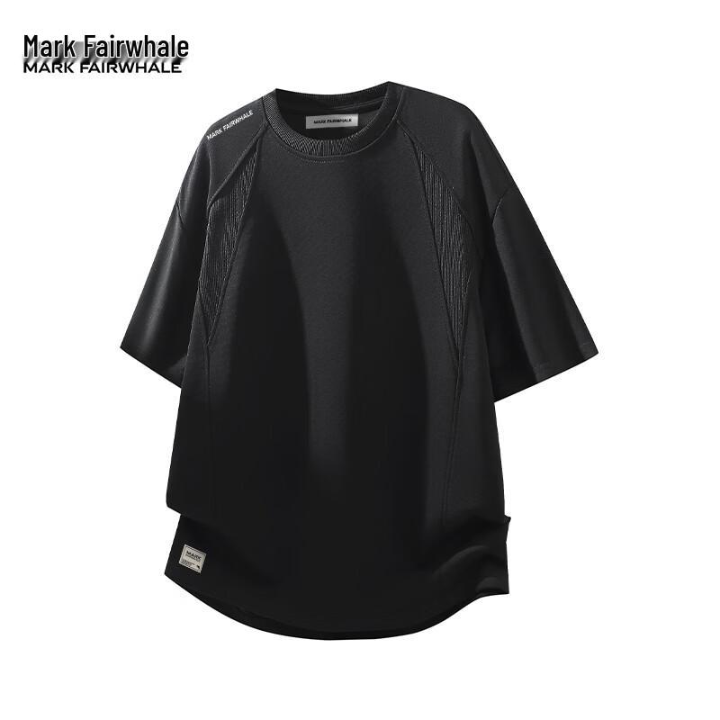 MARK FAIRWHALE Men s Loose Fit Pure Cotton T-Shirt M