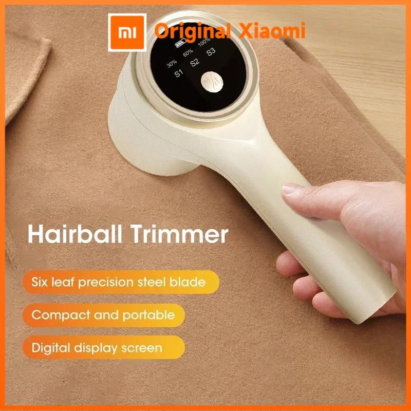 Xiaomi Lint Remover for Clothing Electric Pellet Fluff Remover Rechargeable Portable Fabric HairBall Shaver Removes Lint from Clothes