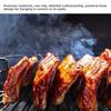 Non-Stick BBQ Rib Racks Carbon Steel Grilling Stand Multi-Purpose Ribs Grill  Restaurant