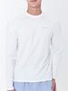 SENTI [Sar-Arm01-Wh] Men'S Classic Relaxed Fit Rash Guard Wh