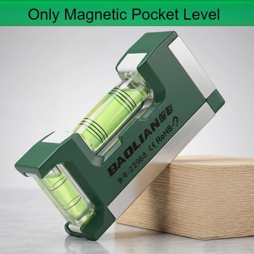 Magnetic Bubble Spirit Level Multi-Function Construction Leveling Tool Home Improvement