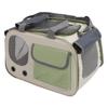 Pet Carrier Bag Brthable Foldable Oxford Cloth Steel Wire Frame Cat Travel Handbag with   Strap for Outdoor