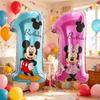 Disney Decorazione Minnie Mickey No. 1 Decorazioni per Feste di Compleanno Cartoni Animati/Lauree, Feste di Compleanno Festività, Riunioni di Famiglia e Celebrazioni