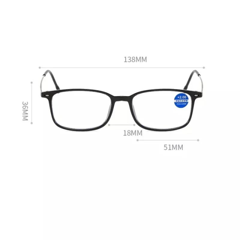 New Fashion Anti-Blue Light Reading Glasses Women Men Optical Computer Glasses Presbyopia +1.0+1.5+2.0+2.5+3.0+3.5+4.0