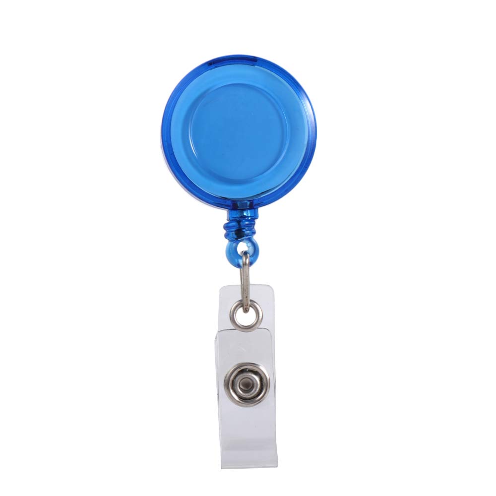 

ID Card Clips Work Card Clips Chest Card Students Card Retractable Badge Reel Badge Holder ID Card Holder Badge Reel Clip темно-синього кольору