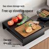 Meizhiko Multi-functional Gas Stove Cover & Storage Rack