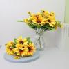 Country Style Sunflowers, 13 Head Artificial Bouquet for Wedding & Home Décor