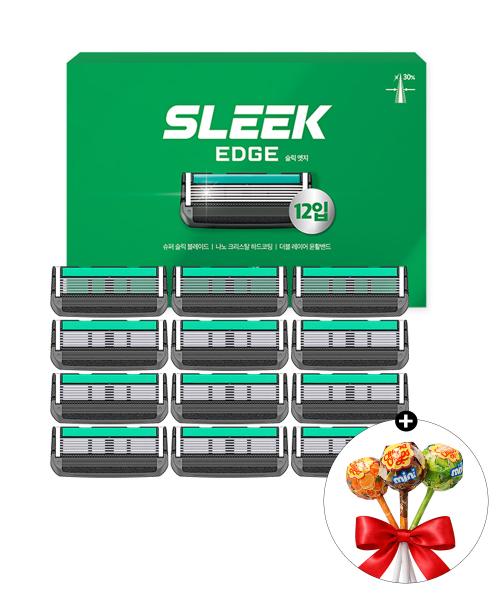 Набор лезвий для бритвы Sleek Edge 12 шт. Slick Edge Razor Blade Design Set (12 pack)