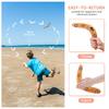 Kangaroo Throwback V Shaped Boomerang Flying Disc Throw Catch Outdoor Game Kids Toys Parent-Child Interactive Game Props