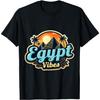 Egypt Vibes Egyptian Pyramids Retro Visitor Vintage Souvenir T-Shirt