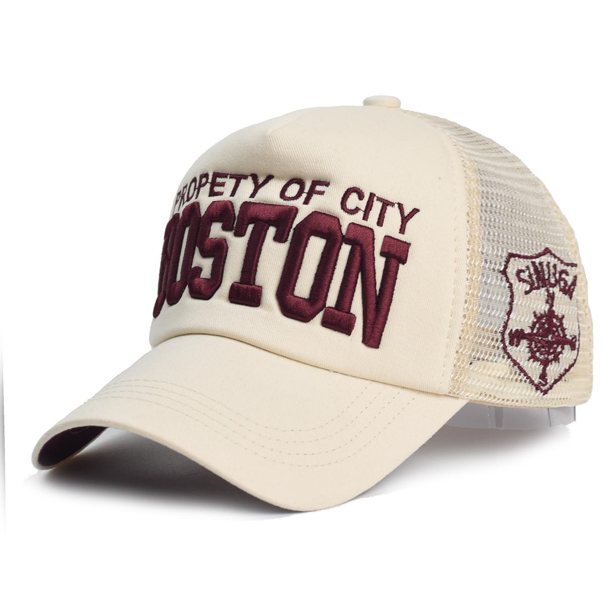 

Summer Men Mesh Baseball Cap Outdoor Sport Letter Snapback Hat for Women Unisex Breathable Caps Hip Hop Trucker Hats 56-58cm
