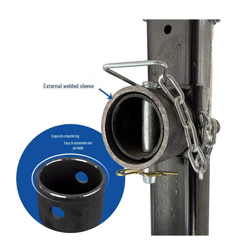 Pulinle 25-Ton Hand-Crank Trailer Jack