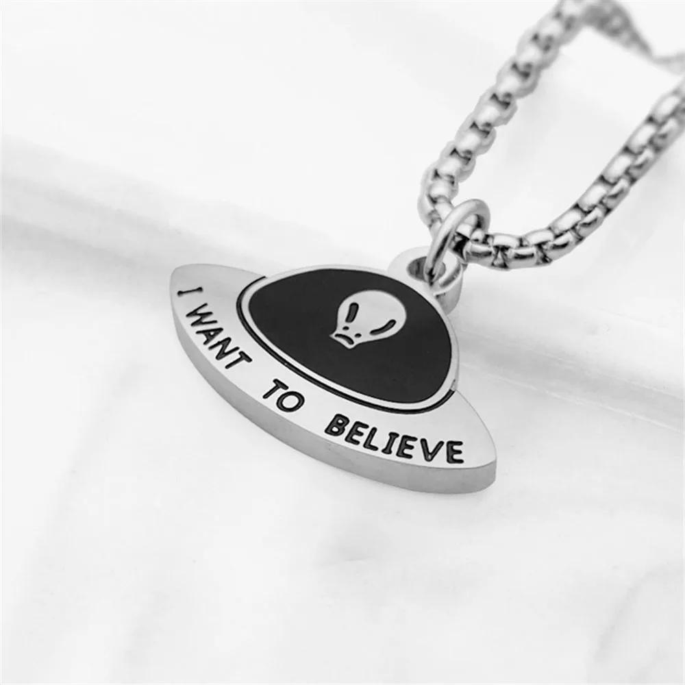Titanium Steel Scared Cat Necklace For Women Men Korea Fashion Kpop Black Cat Pendant Sweater Chain Couple  Party Gift