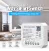 Tuya WiFi Smart Switch Module Supports 2 Way Control Mini DIY Light Breaker APP Remote Control Works With Alexa Google Home