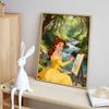 Disney Belle painting in forest 5D handmade diy diamond painting, home wall decoration