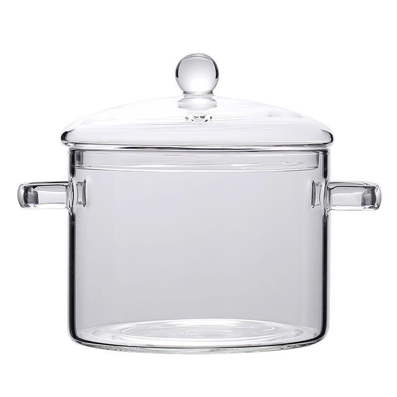 

Household Glass Soup Pot with Lid