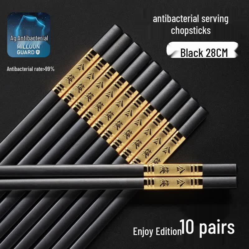 Chinese Style Commercial Alloy Chopsticks