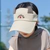 Summer Children'S Empty Top Sunscreen Hat Cute Cartoon Boys And Girls Uv Protection Baseball Cap Outdoor