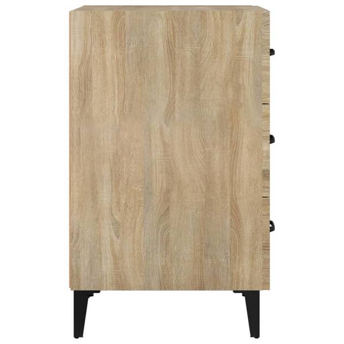 Maison Exclusive - Nachttisch Sonoma-Eiche 40x40x66 cm Holzwerkstoff