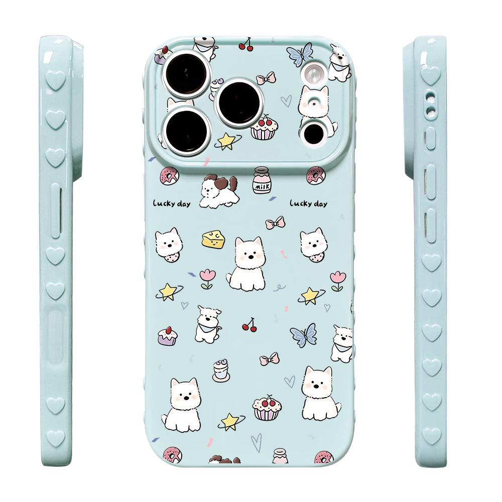Adorable Puppy iPhone 17/17 Pro Case - Durable, Drop-Proof, Protective Cover for Models 14-16.