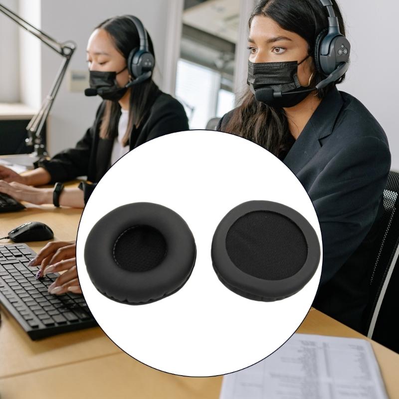 Ear Pads Sponge Cushion Replacement Elastic Cushion Earmuffs for MDR-NC6 MDR-PQ2 AKG K518 K518DJ Headphone (1Pair)