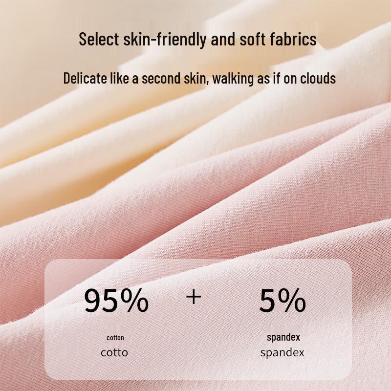 Audifen Women's Cotton Antibacterial Mid-Waist Briefs