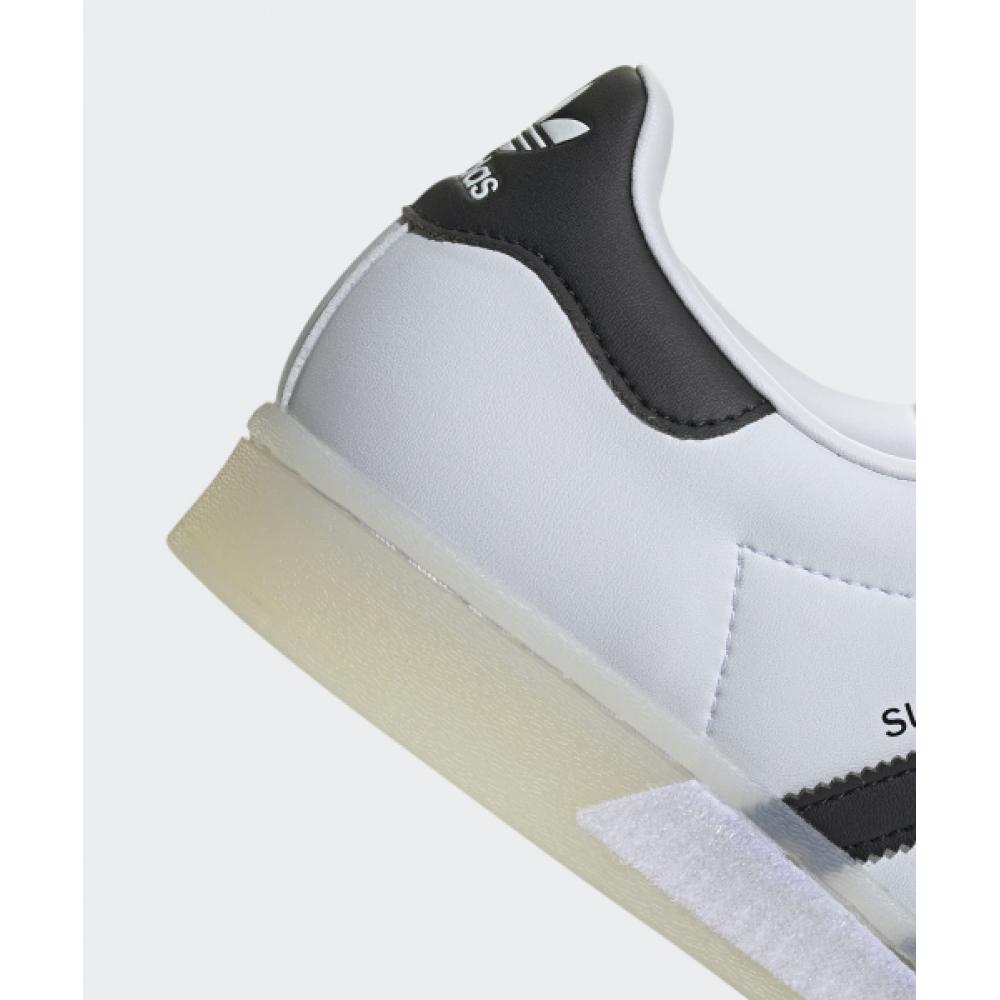 Adidas Superstar Bubble   White  Orange Ih5961