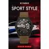 New Top Brand Quartz Watch Men's Fashion Sports Belt Retro Design Large Screen Fashion Watch