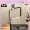 Space Aluminum Towel Ring With Suction Cup For Bathroom Kitchen Wall Mount Organizer