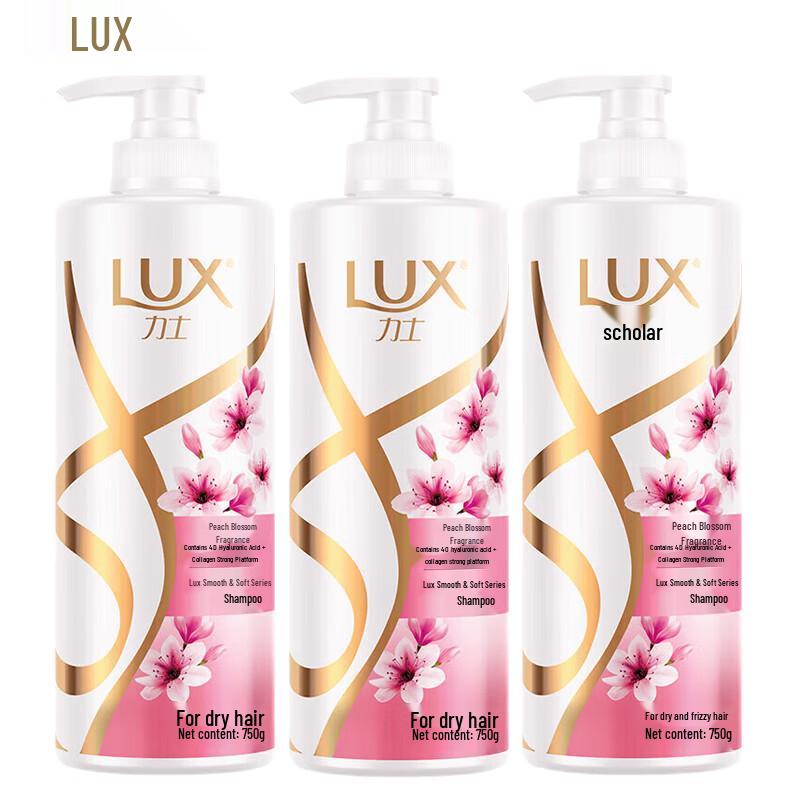 

LUX Spring Peach Blossom Scented Shampoo 3-Pack