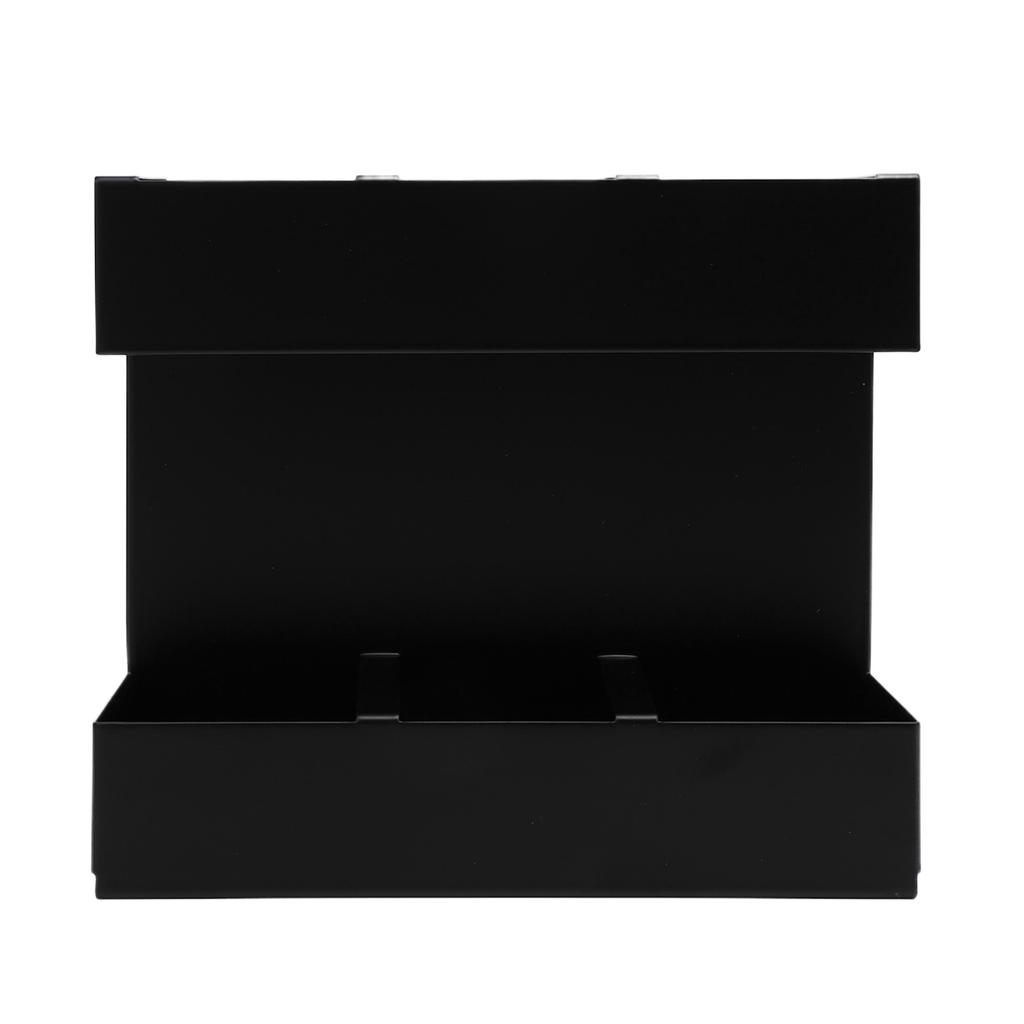 Straw Organizer 3 Compartment Iron Straw Chopstick Storage Kitchen Utensil Holder with Bottom Drain for Countertop