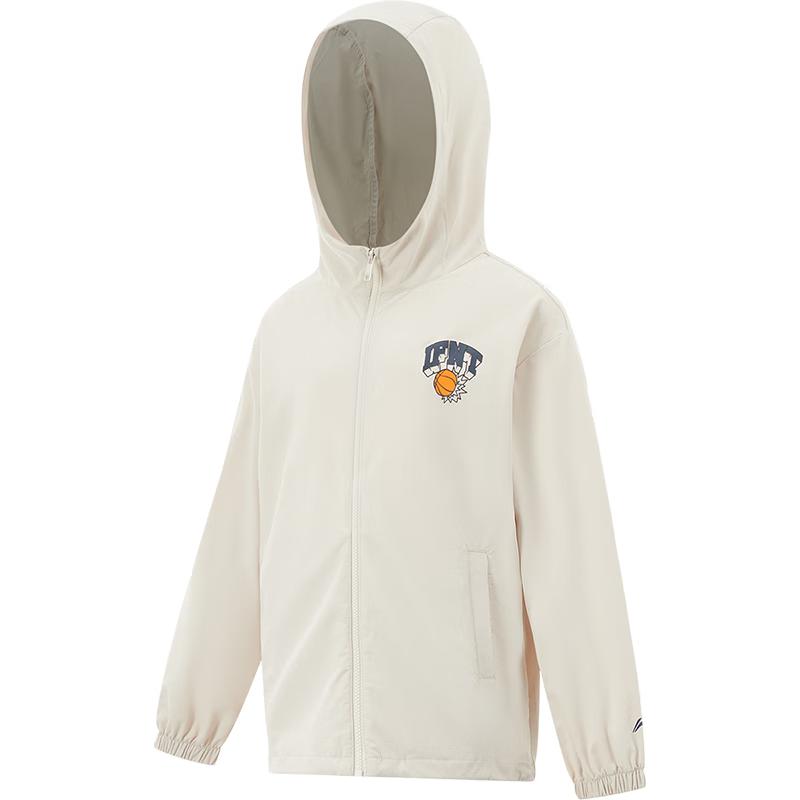 

Li-Ning Boys Hooded Cooling Sun Protection Windbreaker Jacket 170