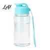 Outdoor Camping Water Bottle Sports Bottle with Flip Lid And Lanyard Portable Leak-proof PET Everyday Hydration Cup Lightweight Fitness Jug,