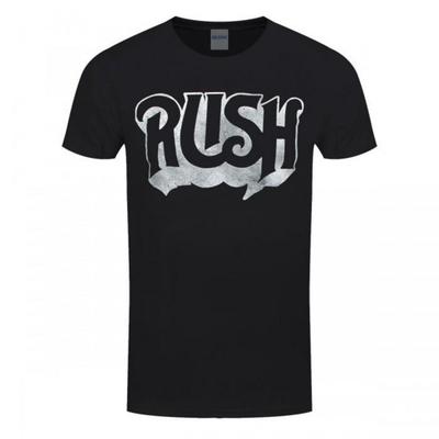 Rush Unisex Dospělé Bavlněné Tričko s Logem