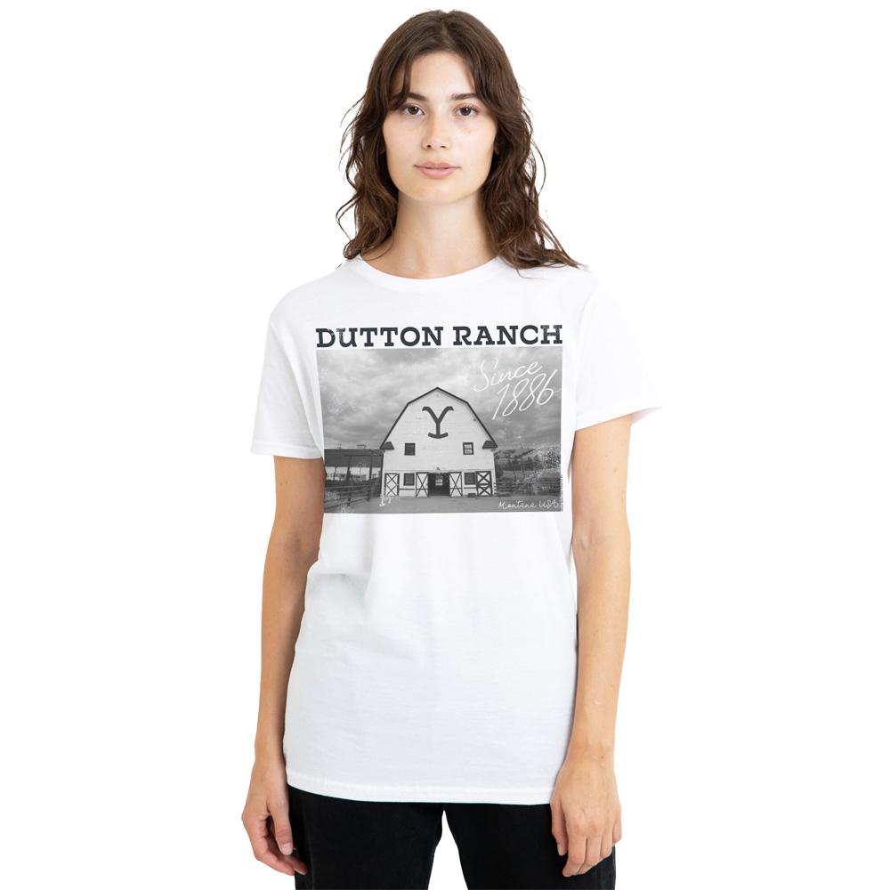 Yellowstone Unisex Adult Dutton Barn T-Shirt