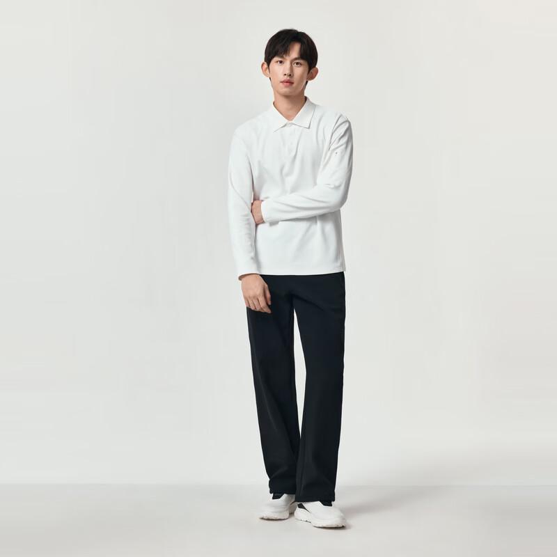 JOEONE Men's Anti-Bacterial Water-Resistant Relaxed Straight Casual Pants
