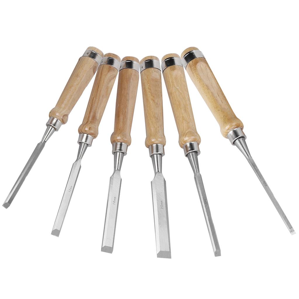 Wood Chisel Tool Set Woodworking Carving Knife Chisel Kit with Tool Bag for Carpenter
