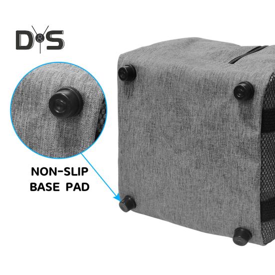 Torba na kulę do kręgli Przenośna torba typu tote na jedną kulę z wyściełanym uchwytem na kulę i siatkową kieszenią Mały futerał na kulę do kręgli dla mężczyzn Prezenty