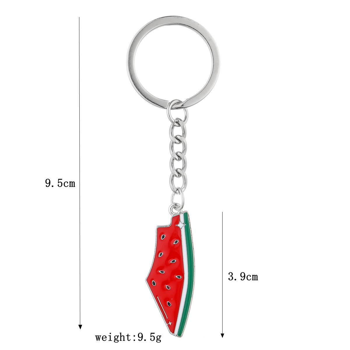 Palestine Fruit Watermelon Keychain Cute Ornament Pendant