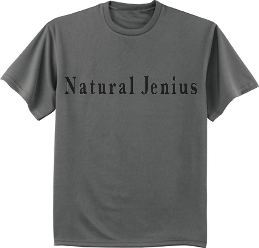 Funny T-shirt Mens Graphic Tees Natural Jenius Funny Saying Gifts for Men Tshirt Unisex T-Shirt XL