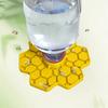 Honeycomb Drinking Device for Bees, Safe for Bee Feeder for Gardens And Terraces, Beneficial Insect Drinking Fountain with Perch