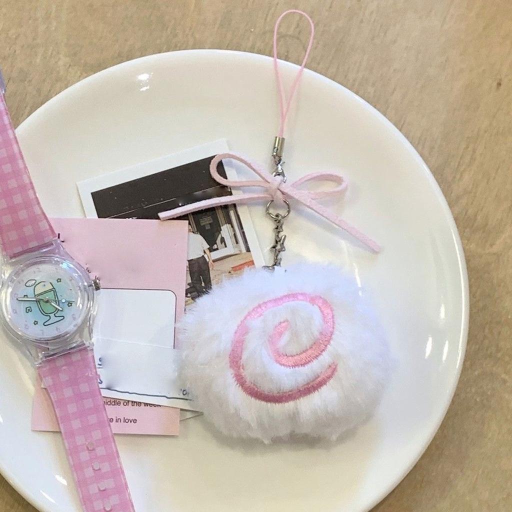 Handcrafted Fish Plate Keychain Pendant Lovely Fish Plate Phone Pendant Soft Bag Ornament Delicate Hangings Accessory