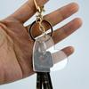 Sublimation Acrylic Heart-shaped Keychain Blank Valentine's Day Jewelry Crafts Party Decoration Accessories